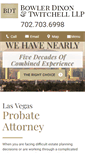 Mobile Screenshot of nevadalegalcounsel.com